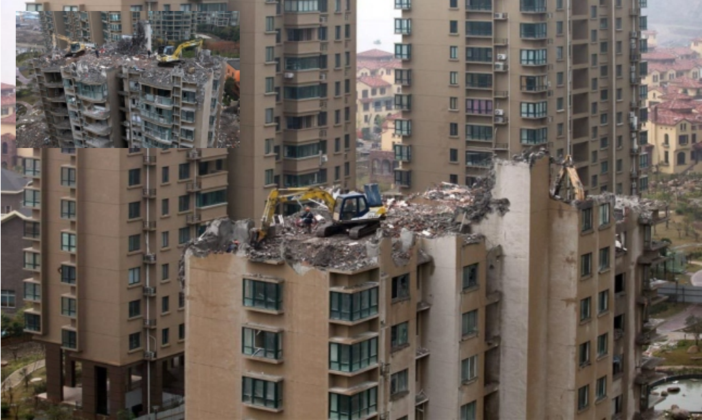 高层建筑机械拆除工程